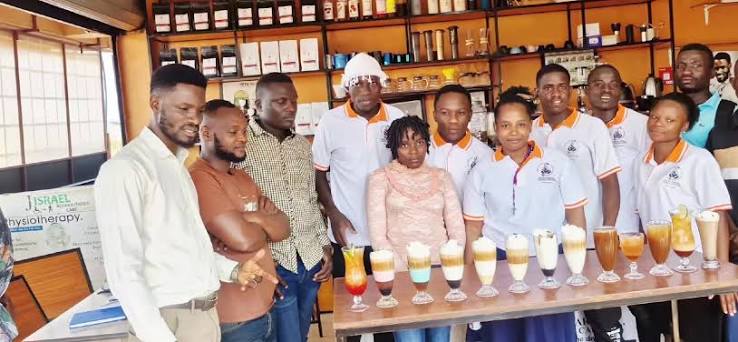 Barista training session